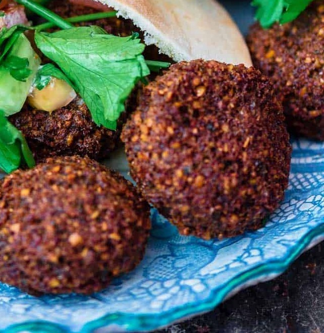 Namuose paruošti falafeliai